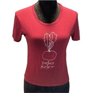 Reformation Red Graphic Tee